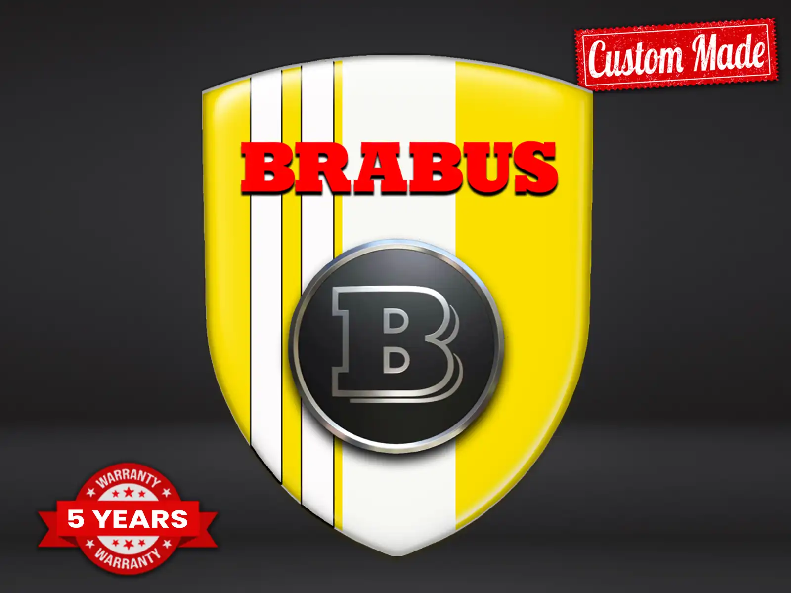 Brabus Autosticker Business Stern Exklusiv Modern